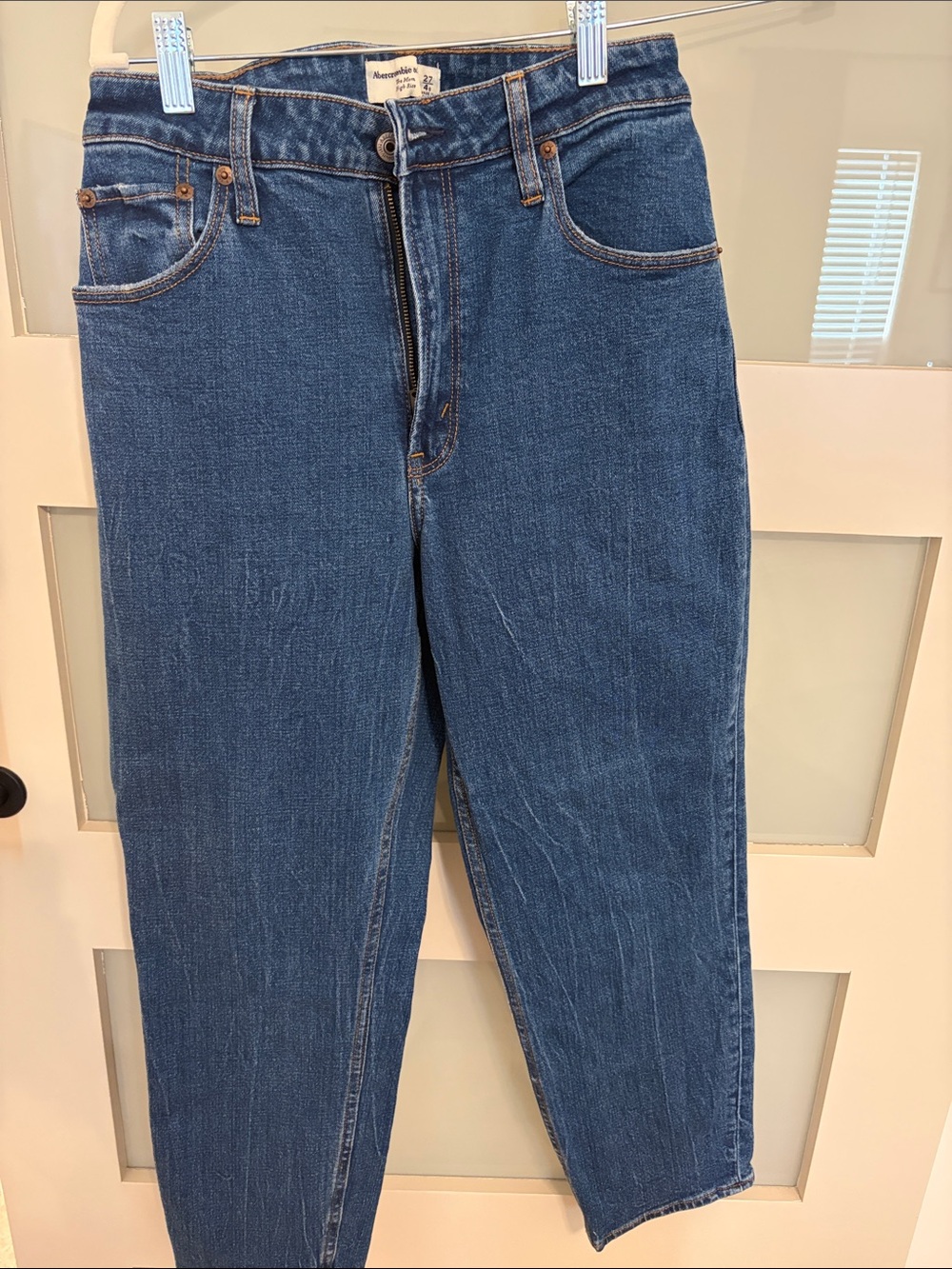 Abercrombie & Fitch Classic Straight Blue Denim Jeans